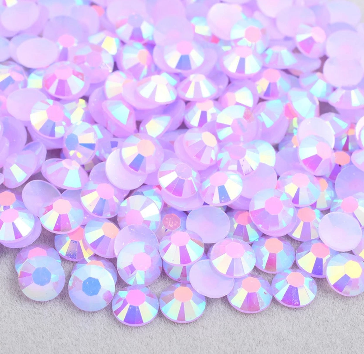 Resin Crystal Rhinestones AB